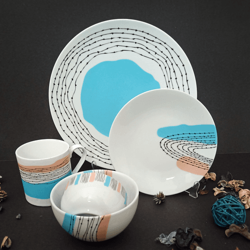 Tranquil Oasis – 30Pc Dinner Set