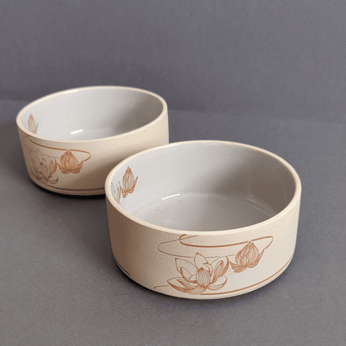 Isles of Indivarā (Stoneware) - Fruit Bowl (Single pc)