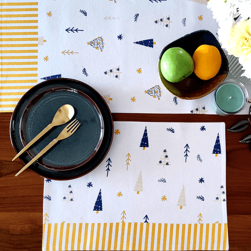 Merry Trees - table linen set