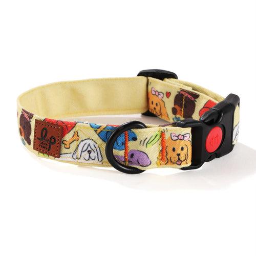 Dog Collar Neck Belt (Yellow) - Butter Pup