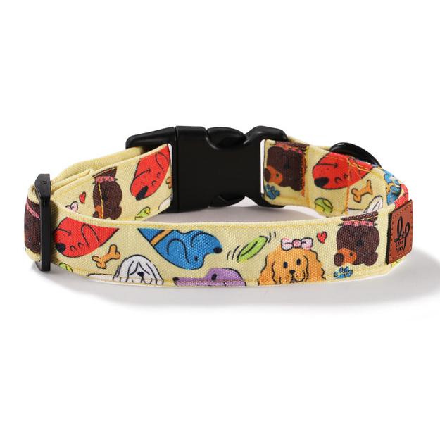 Dog Collar Neck Belt (Yellow) - Butter Pup