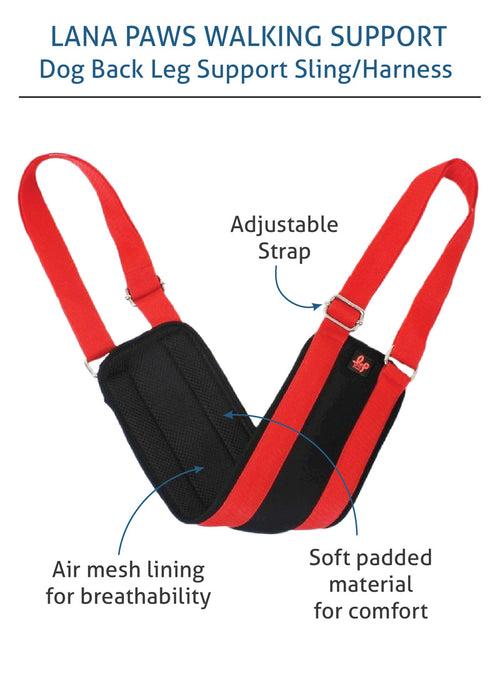 Dog Sling For Back or Hind Leg Lifting Support, Hip Support For Dogs