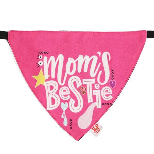 Adjustable Dog Bandana/ Dog Scarf (Pink) - Mom's Bestie