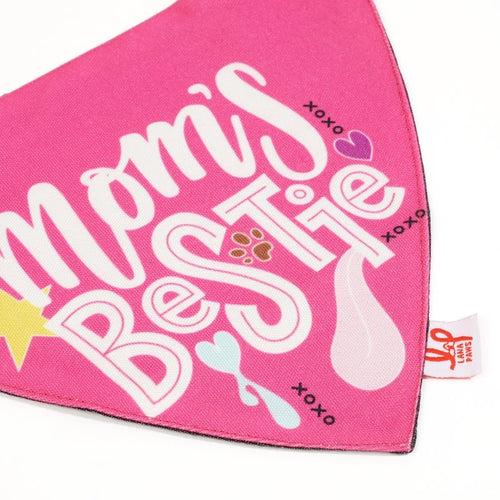 Adjustable Dog Bandana/ Dog Scarf (Pink) - Mom's Bestie