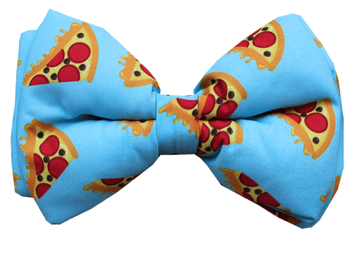 Dog Bowtie - Pizza Party (Adjustable)