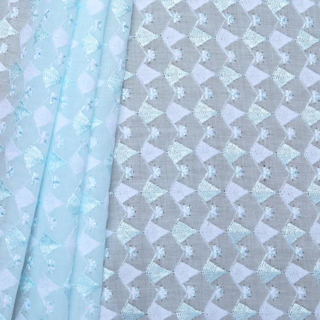 Calla Blue Hakoba Fabric