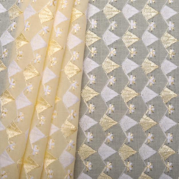 Calla Yellow Hakoba Fabric