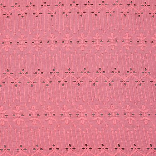 Dark Peach Dot&Knot Hakoba Fabric