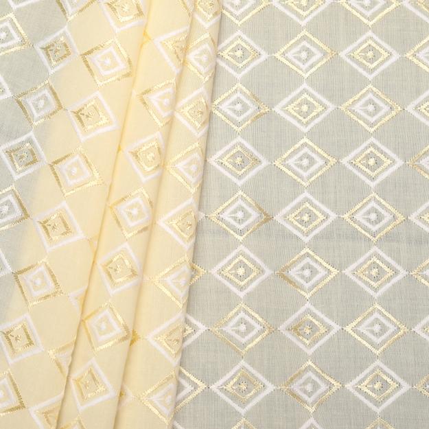 Dual Yellow Hakoba Fabric