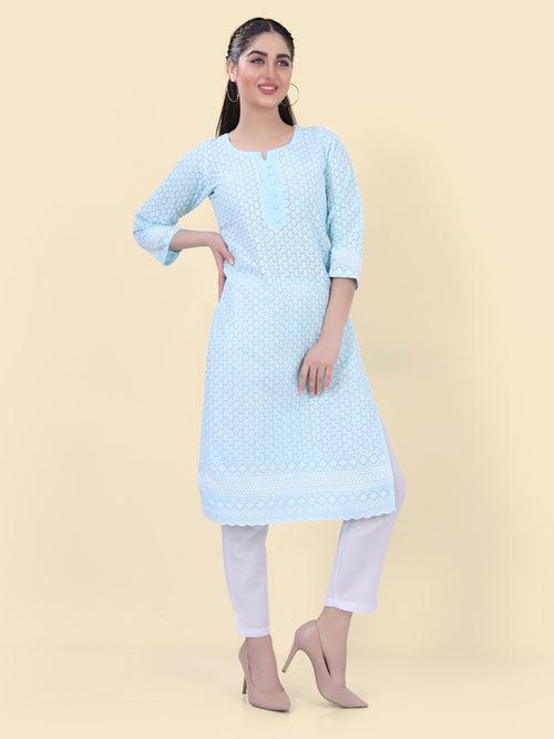 MIA BLUE HAKOBA KURTA