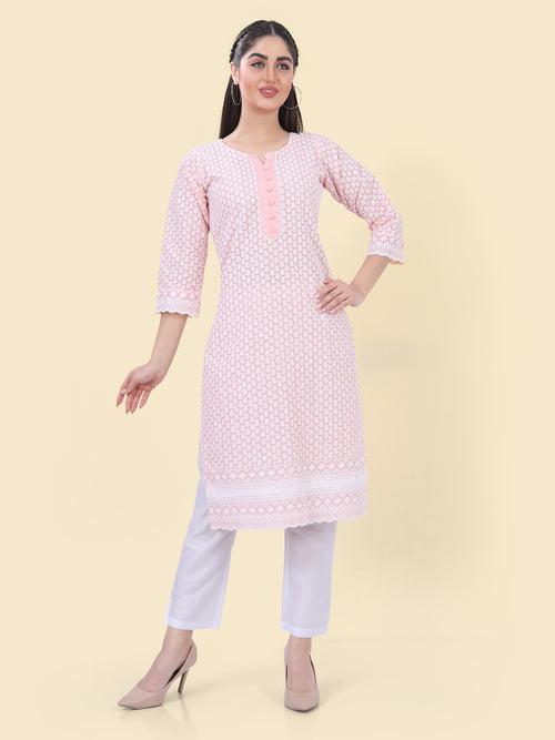 MIA PEACH HAKOBA KURTA