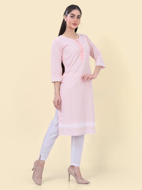 MIA PEACH HAKOBA KURTA