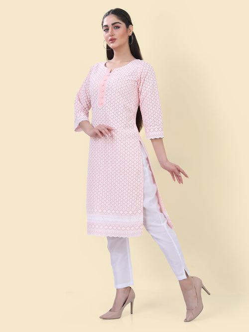 MIA PEACH HAKOBA KURTA