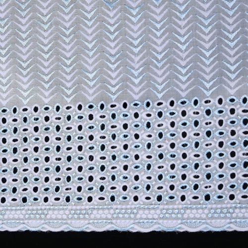 Nubra Blue Hakoba Fabric