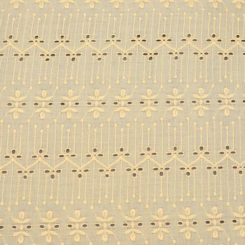 Yellow Dot&Knot Hakoba Fabric