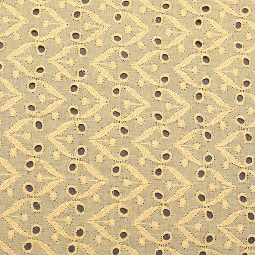 Yellow Leaves Hakoba Fabric