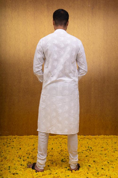 ANOKHI BASIC COLLARED KURTA