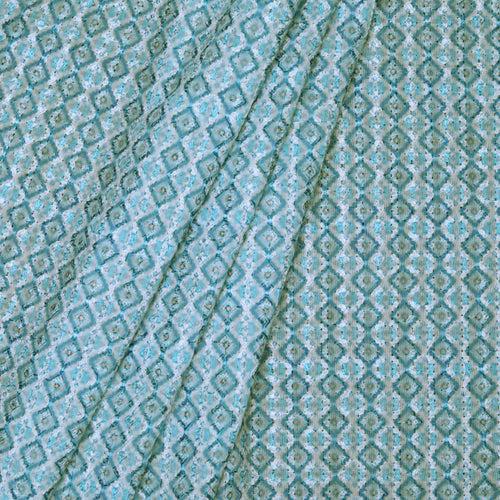 Blue Print Hakoba Fabric