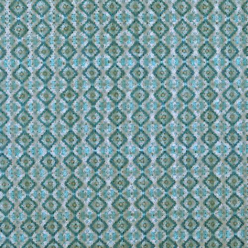 Blue Print Hakoba Fabric