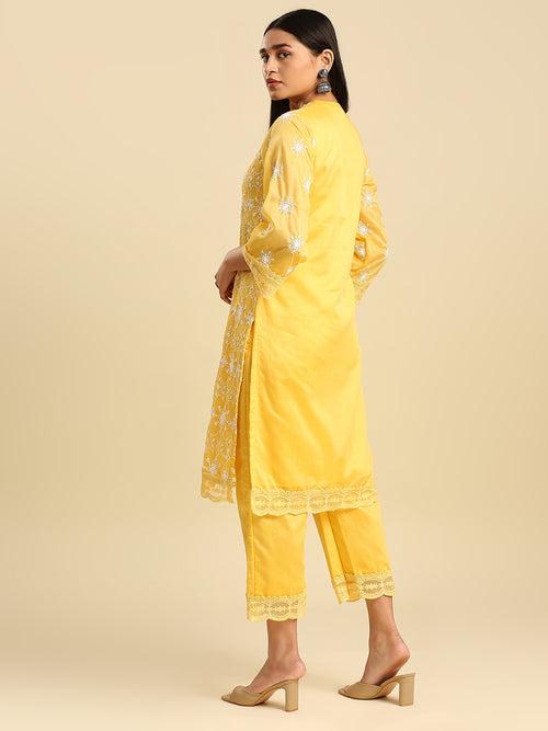 GUL-MINA KURTA & DUPATTA SET