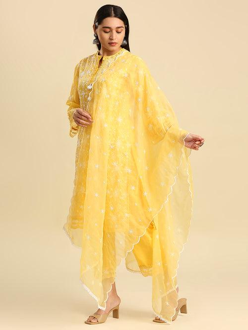 GUL-MINA KURTA & DUPATTA SET