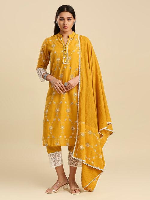 IRA MUL KURTA & DUPATTA SET