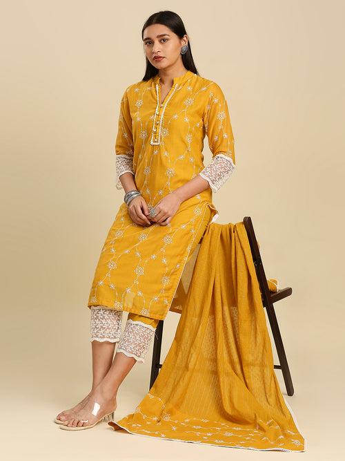 IRA MUL KURTA & DUPATTA SET