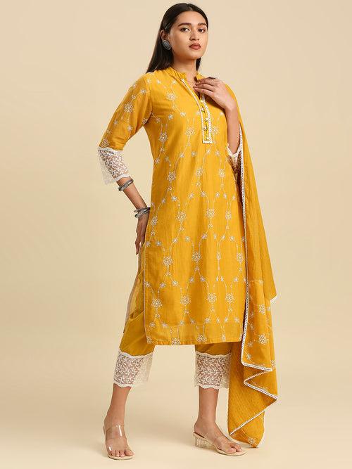 IRA MUL KURTA & DUPATTA SET