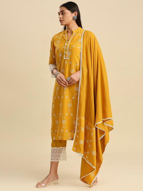 IRA MUL KURTA & DUPATTA SET