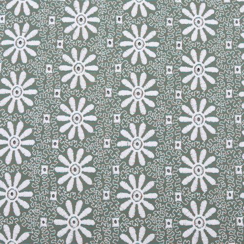 Misty Embroidered Cotton Fabric