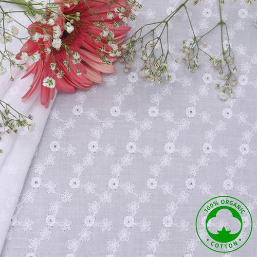 Organic Premium Fabric Snow Drop