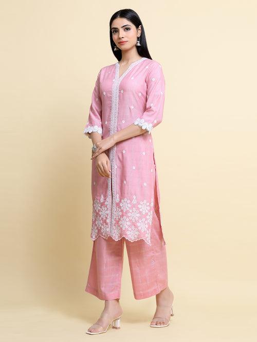 SCARLET CO-ORD KURTA SET