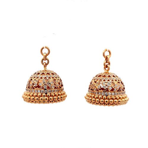 MIRA DIAMOND JHUMKA