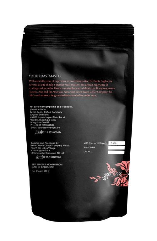 "Mishta" Medium Roast, Single Origin Monsooned Malabar Blend, Gourmet Indian Coffee