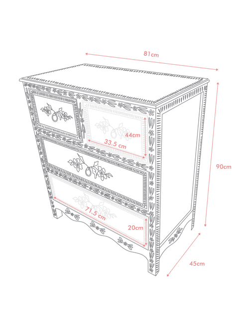 Malibu Chest Of Drawer