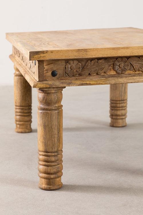 Anubis Solid Wood Center Table