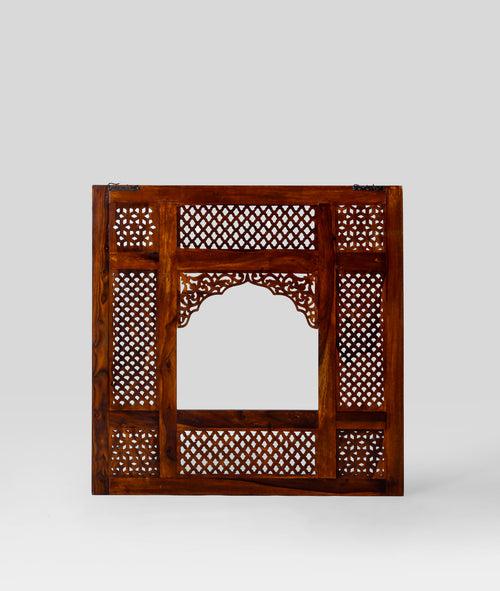 Rajasthani Carved Wooden Jharokha