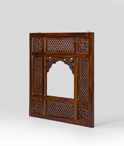 Rajasthani Carved Wooden Jharokha