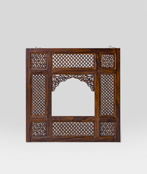 Rajasthani Carved Wooden Jharokha