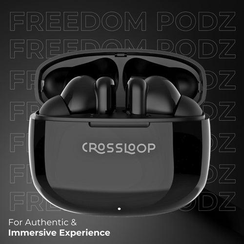 Crossloop Freedom Podz True Wireless EarPods - Black