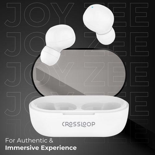 Crossloop Joy Zee True Wireless EarPods - White