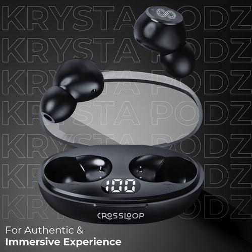 Crossloop Krysta Podz True Wireless EarPods - Black
