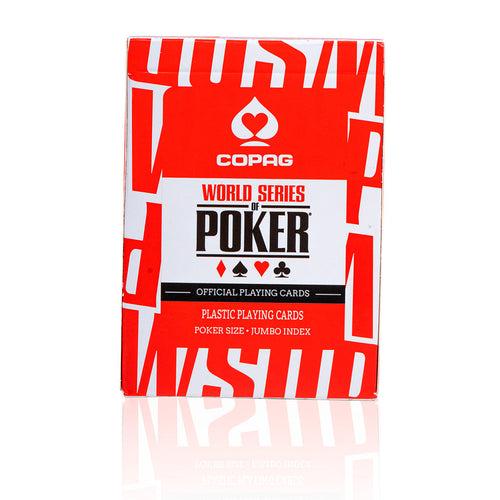 COPAG WSOP Playing Cards- World Series of Poker, Red