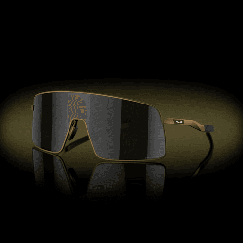 Oakley Sutro TI Prizm Black Lenses Matte Gold Frame