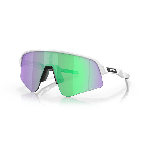 Oakley Sutro Lite Sweep Prizm Road Jade Lenses Matte White Frame