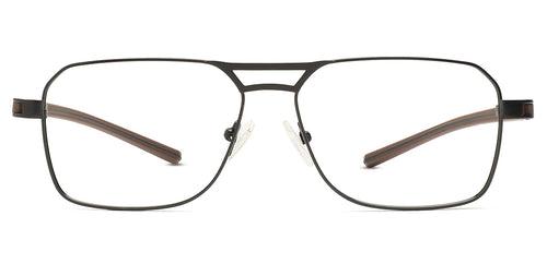 Specsmakers Signa Unisex Eyeglasses Full Frame Square Large 54 Metal SM AM1826