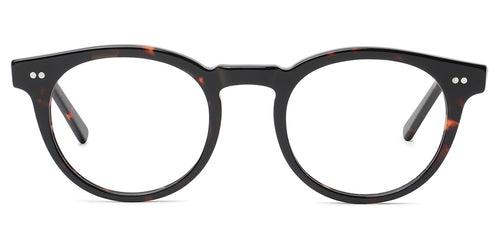 Specsmakers Happster Unisex Eyeglasses Full Frame Round Small 48 Acetate SM WX22001