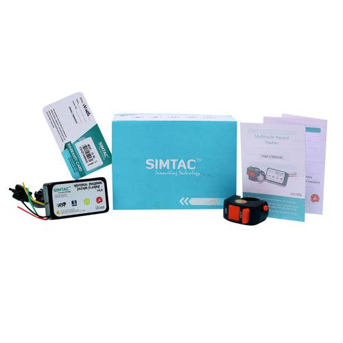 Simtac | Universal Multi Mode Hazard Flasher/ Indicator Blinker With Control Switch