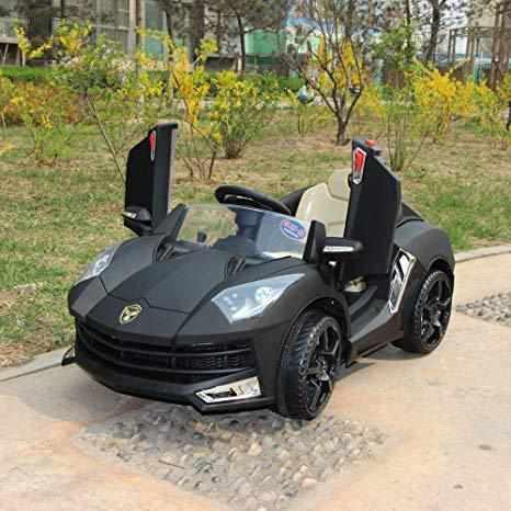 12V Lamborghini WXE 8188 Electric Car for Kids | 2 Engine & Doors Open | Gearbox Steering Wheel