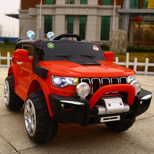 Red Compass Jeep Kp6188 for Kids Ride on Jeep |  Independent Swing Function